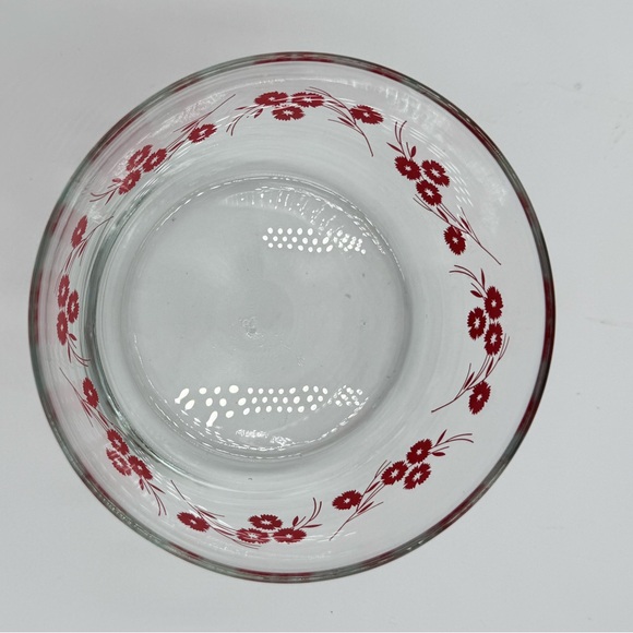 Floral Storage Bowl: Red Wheatflower - Picture 3 of 5